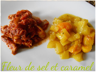 Curry de tomate à la dinde