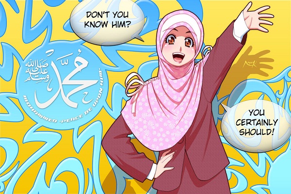 Koleksi Gambar Kartun Animasi Muslim Terbaru Dan Terkini