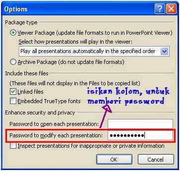 Cara Mudah Memberi Proteksi/Password Document Microsoft Office Power Point Agar Tidak Bisa di Copast