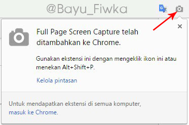 Cara Mudah Menangkap/Mengambil Screenshot Full Page