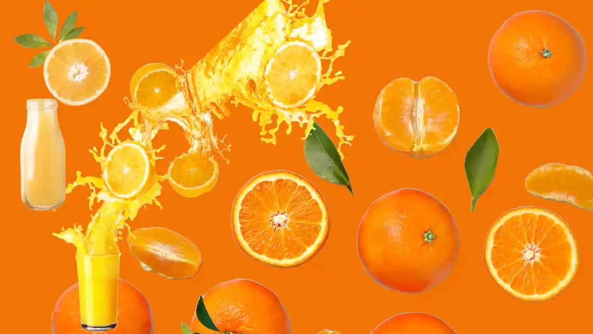 عصير برتقال منعش