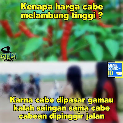 15 Meme Kocak 'Cabe-cabean' Ini Bikin Bahagia Walau Harga Cabe Mahal