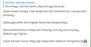 Testimoni Omega Guard Shaklee Untuk Kanak-kanak dan Kurus