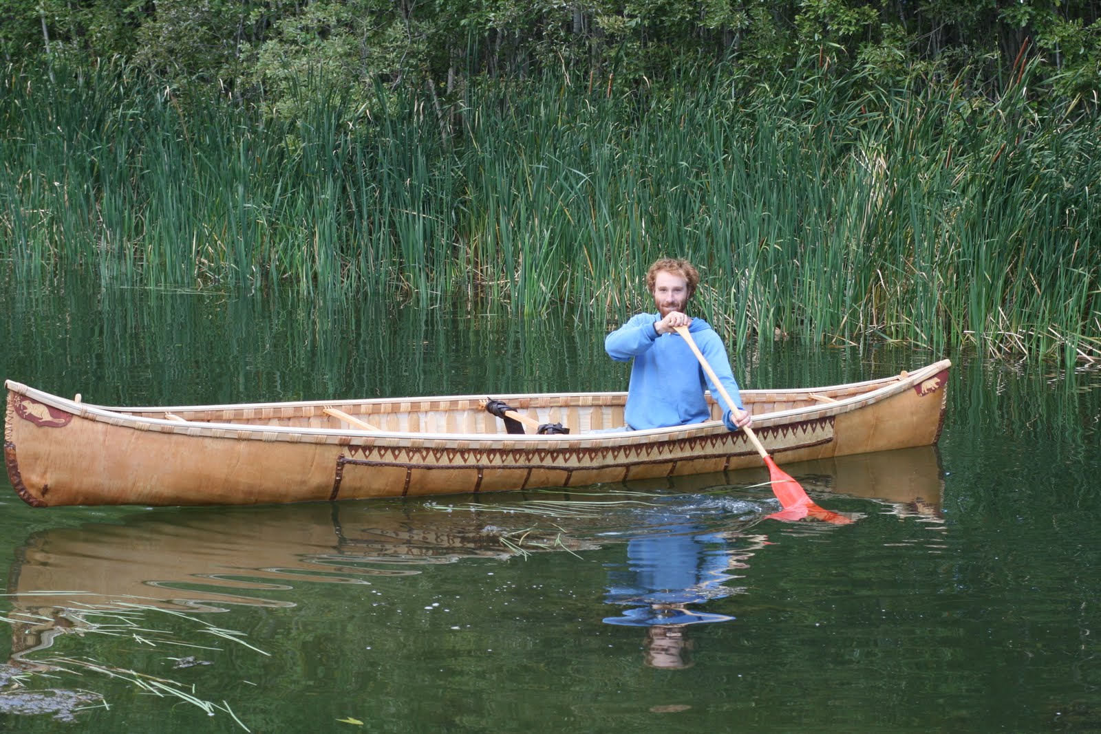 Francois' Birchbark Canoes