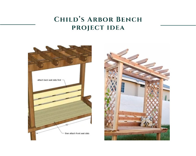 Child’s Arbor Bench project idea