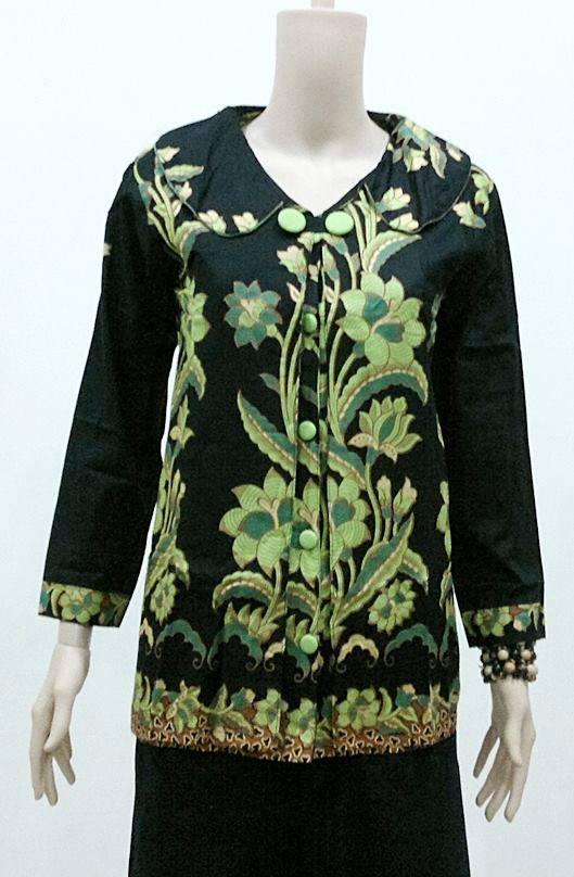 11 Model Baju Batik Kerja Guru Lengan Panjang, Terpopuler 