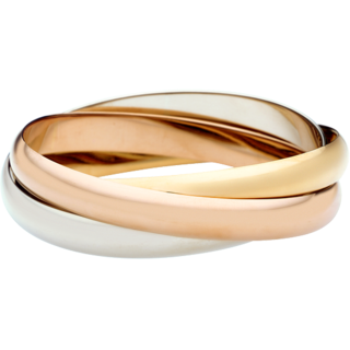 18K 3-gold bracelet - large model