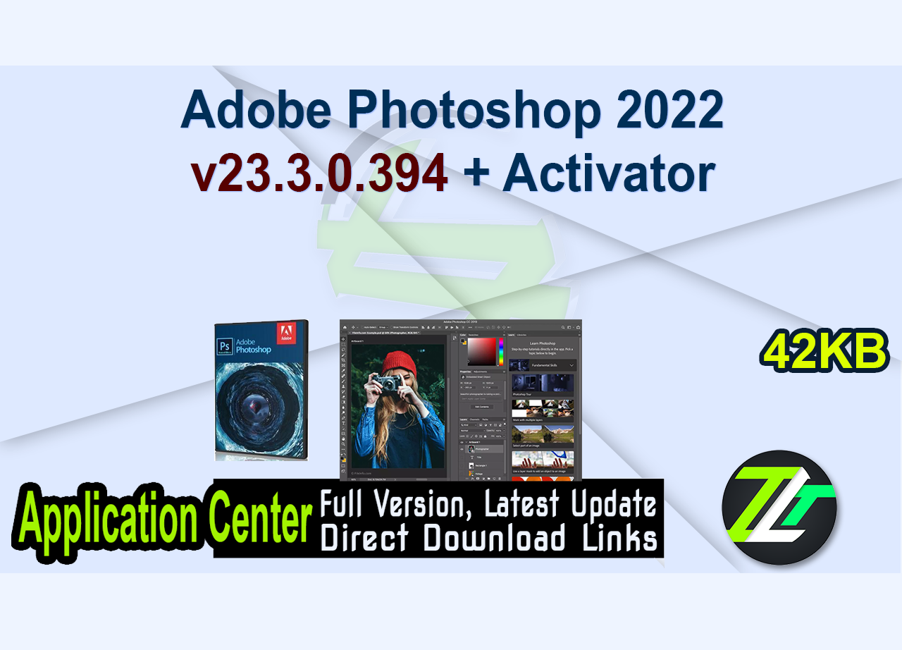 Adobe Photoshop 2022 v23.3.0.394 + Activator