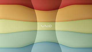 Vaio Rainbow wallpaper