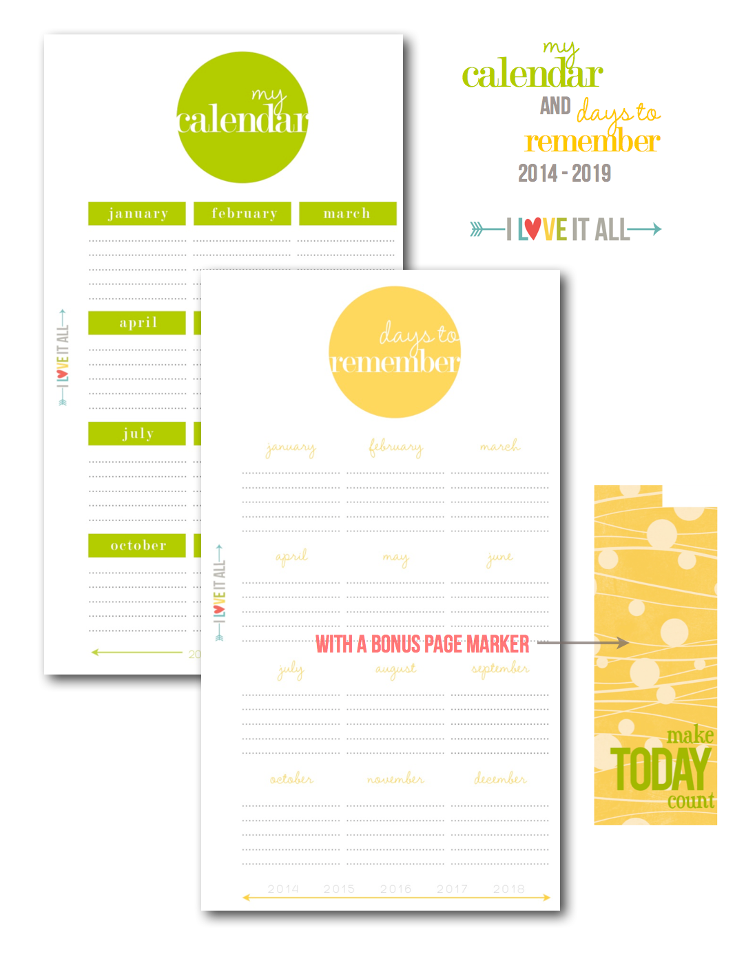 #printables #download #calendar #list #filofax #kikkik #franklincovey #planner