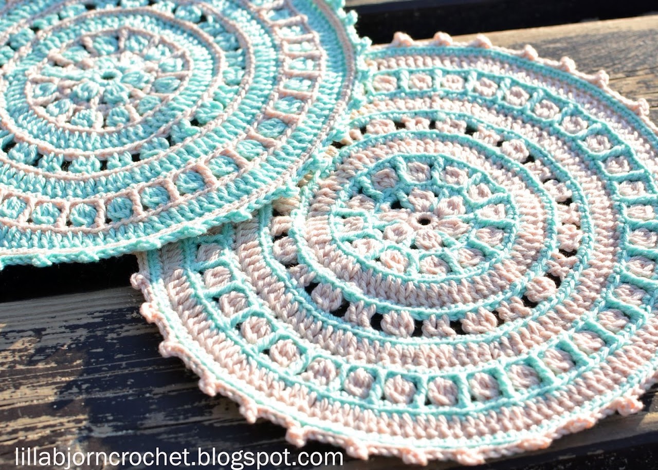 North Sea Mandala - Free crochet pattern - by LillaBjornCrochet