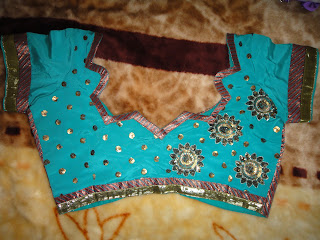 bridal work blouse