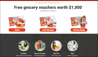 DailyGiveAway - Win a $1000 Supermarket Gift Card (For Singapore)