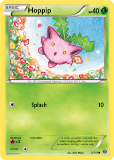 Hoppip Steam Siege Pokemon Card