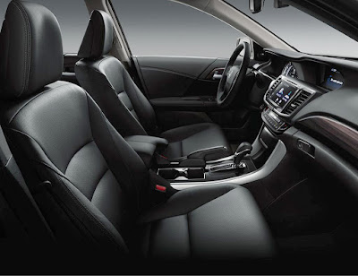 2017 New Honda Accord Sedan leather interior finish