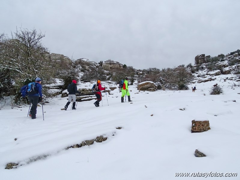 El Torcal nevado