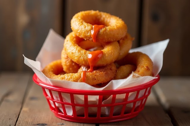 Homemade Deep Fried Onion Rings