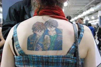 Anime Tattoo Mexican