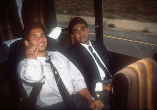 Sanjay Manjrekar with- Sachin