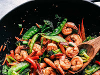 Garlic Shrimp Stir Fry