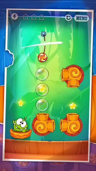 -GAME-Cut the Rope: Experiments