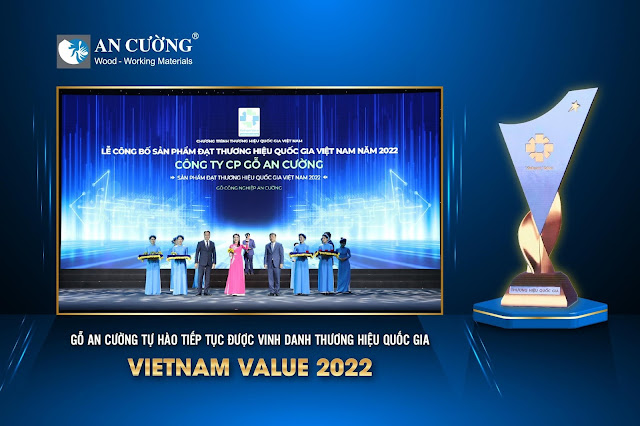 Gỗ An Cường được vinh danh thương hiệu quốc gia – vietnam value 2022