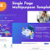 Ekalkate - A Multipurpose Single Page PSD Template 