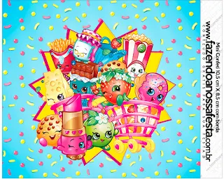 Shopkins Free Printable  Labels.