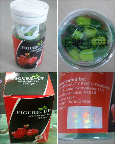 Slim dengan U-Trim dan Figure Up: Figure-Up slimming pills