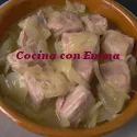 Atún encebollado