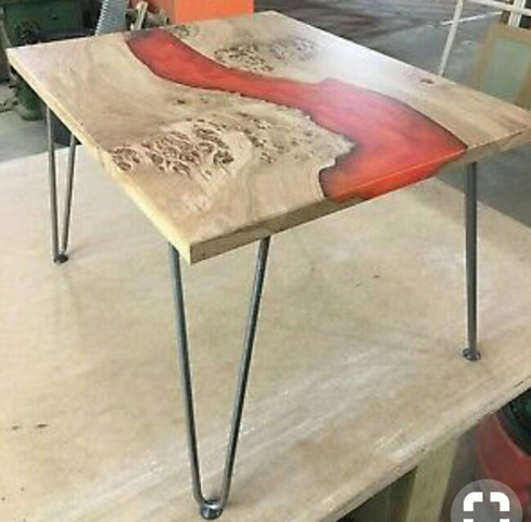 30 Desain Meja dan kursi cafe unik kombinasi kayu dan besi 