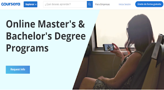 Títulos universitarios en línea de Coursera