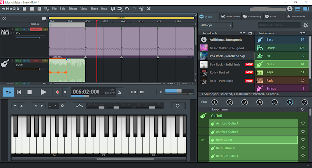 Preuzmite besplatno Magix Music Maker 2020 Rock edition! GIVEAWAY