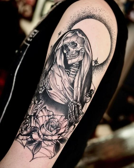 Tatuajes de la Santa Muerte