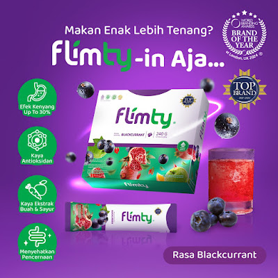 Flimty Fiber - 1 Box (isi 16 sachet)