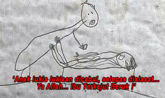 ‘Anak Lukis Lukisan Dicabul, Selepas Disiasat... Ya Allah... Ibu Terkejut Beruk !’