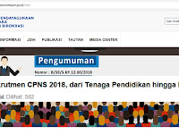 Prioritas Rekrutmen CPNS 2018