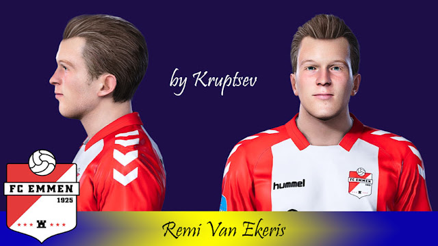 Remi van Ekeris Face For eFootball PES 2021