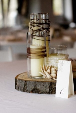 Rustic Wedding Centerpieces