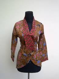 Foto Baju Atasan Bahan Batik