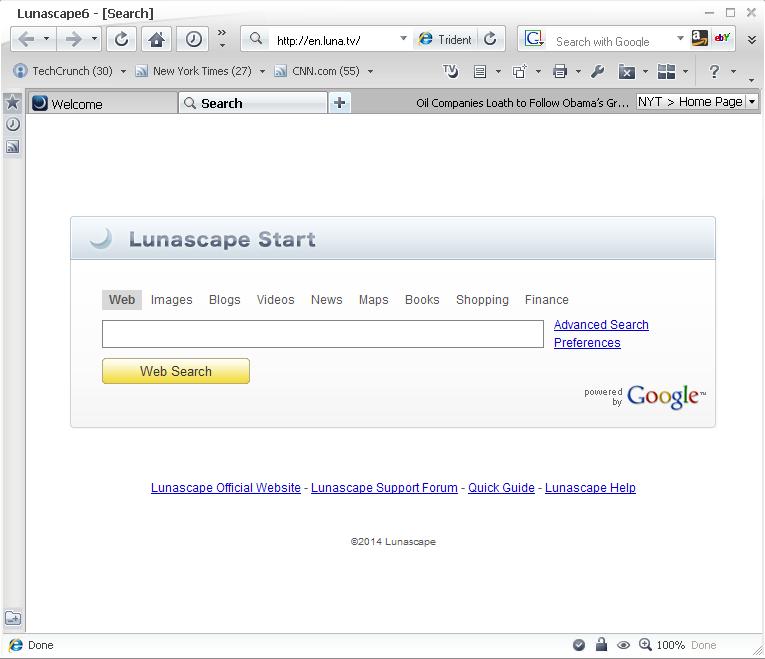 Lunascape Browser