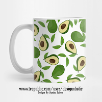 Avocados Pattern Mug