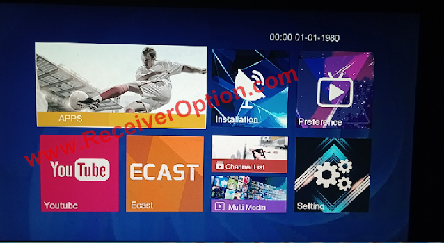 ONE STAR X5 1506TV 512 4M NEW SOFTWARE WITH ECAST & DIRECT BISS KEY ADD OPTION