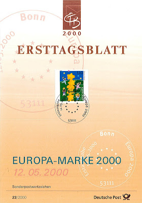 Timbre Europa - Allemagne 2000