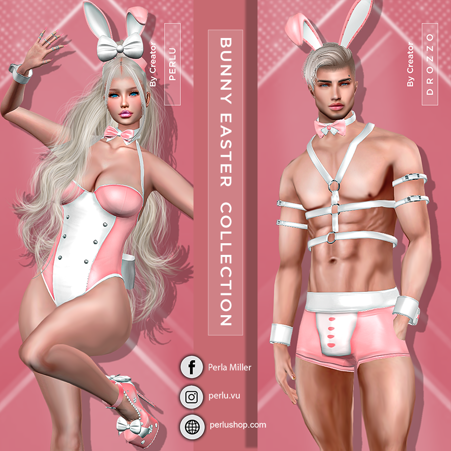 BUNNY EASTER P COUPLE BUNDLE - PERLU | DROZZO SHOP