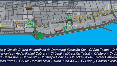 Recorrido San Silvestre 2015, Las Palmas de Gran Canaria