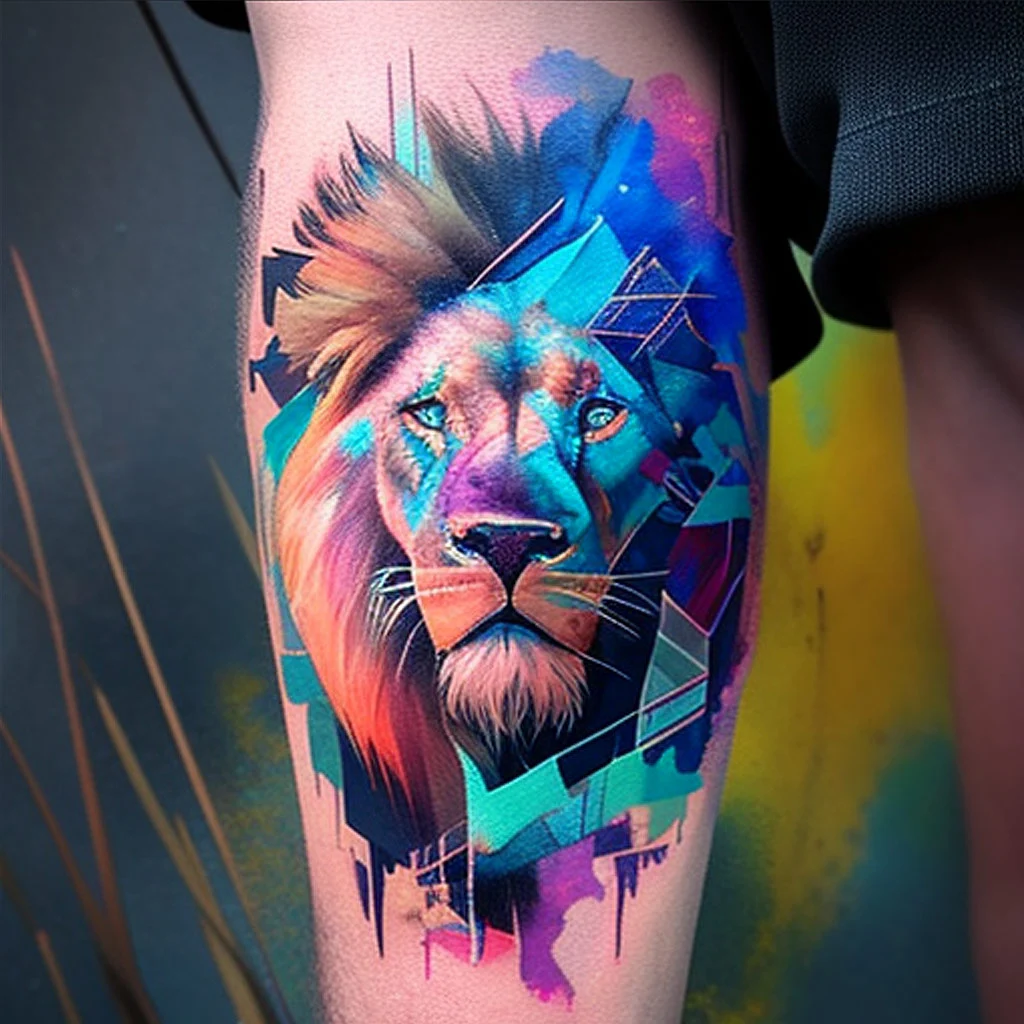 Tatuajes de leones para mujeres