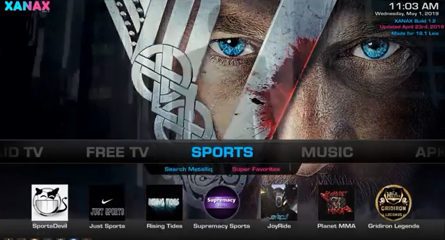 Xanax Build Wizard Kodi 18 17 6 New Best For Kodi 2020