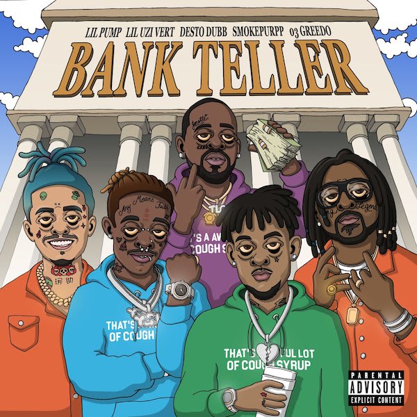 Desto Dubb – Bankteller Ft. Lil Uzi Vert, 03 Greedo, Lil Pump & Smokepurpp