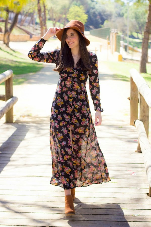 La mejor (y más fácil) manera de llevar un vestido de flores | Belleza